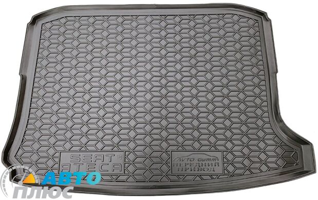 Автомобильный коврик в багажник Seat Ateca 2016- 2wd (Avto-Gumm)
