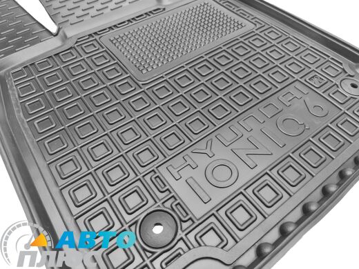 Водительский коврик в салон Hyundai Ioniq 6 2022- (AVTO-Gumm)