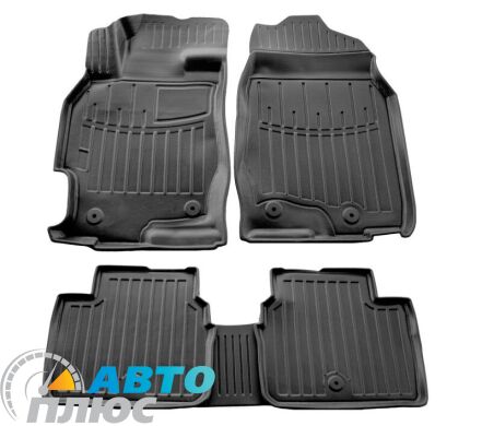 3D Килимки в салон автомобіля Mazda 6 2007-2013 (Stingray)