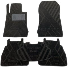 Композитные коврики в салон Mercedes E (W210) 1995- (X) AVTO-Tex