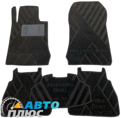 Композитные коврики в салон Mercedes E (W210) 1995- (X) AVTO-Tex