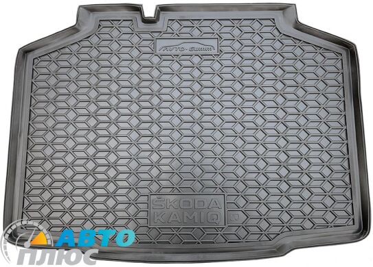 Автомобильный коврик в багажник Skoda Kamiq 2020- (AVTO-Gumm)