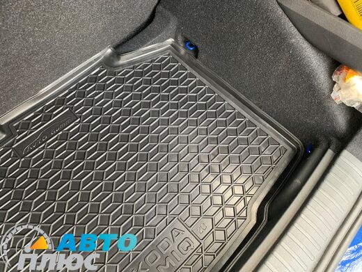 Автомобильный коврик в багажник Skoda Kamiq 2020- (AVTO-Gumm)