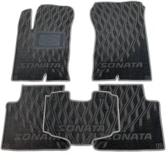 Композитные коврики в салон Hyundai Sonata NF/6 2005- (V) серые AVTO-Tex