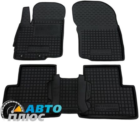 Автомобільні килимки в салон Mitsubishi Outlander 2012- (Avto-Gumm)