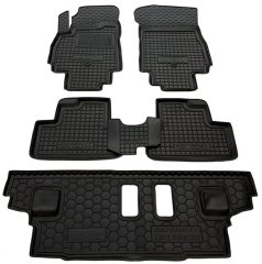Автомобильные коврики в салон Chevrolet Orlando 2011- (7 мест) (Avto-Gumm)