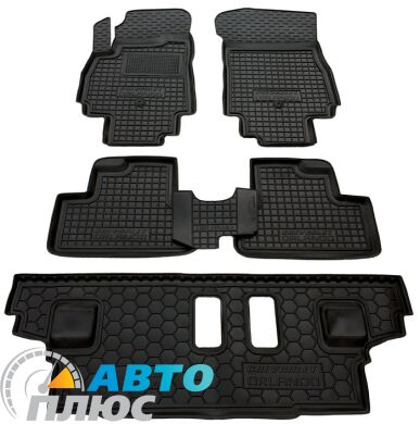 Автомобильные коврики в салон Chevrolet Orlando 2011- (7 мест) (Avto-Gumm)