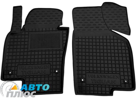 Передні килимки в автомобіль Volkswagen Tiguan 2007-2016 (Avto-Gumm)