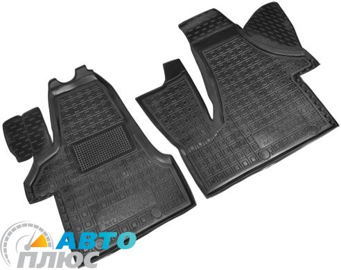 Автомобільні килимки в салон Volkswagen T5 Transporter/Multivan 2003- (1+1) (AVTO-Gumm)