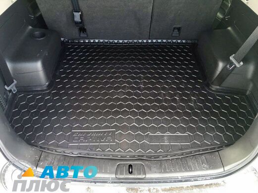 Автомобильный коврик в багажник Chevrolet Captiva 06-/12- 7 мест (Avto-Gumm)