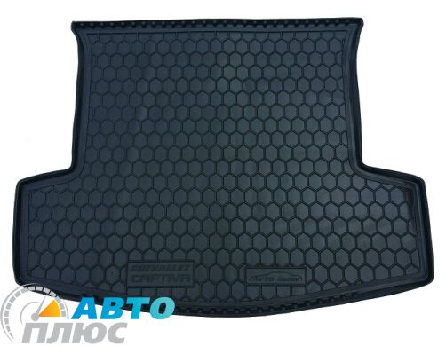 Автомобильный коврик в багажник Chevrolet Captiva 06-/12- 7 мест (Avto-Gumm)