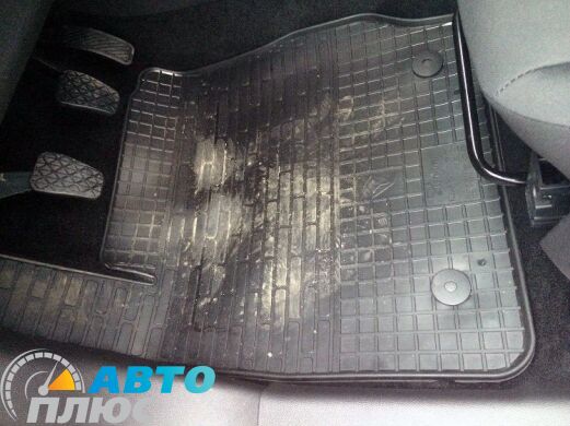 Резиновые коврики в салон Ford Fiesta 09-/13- (Stingray)