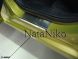 фото картинка Накладки на пороги Mazda 2 2008-2014 (Premium) — АвтоПлюс