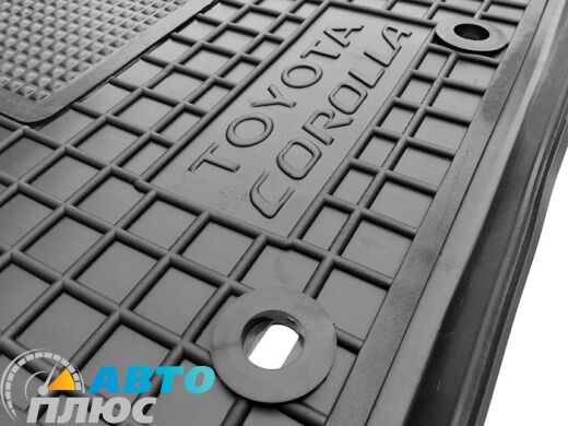 Водительский коврик в салон Toyota Corolla 2013- (Avto-Gumm)