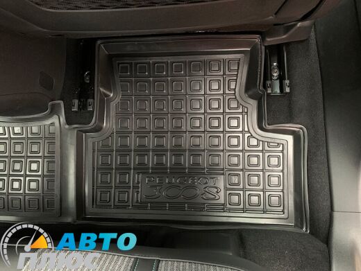 Автомобільні килимки в салон Peugeot 3008 2017- (Avto-Gumm)