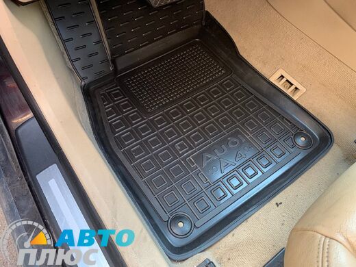 Водительский коврик в салон Audi A4 (B6/B7) 2001-2007 (Avto-Gumm)