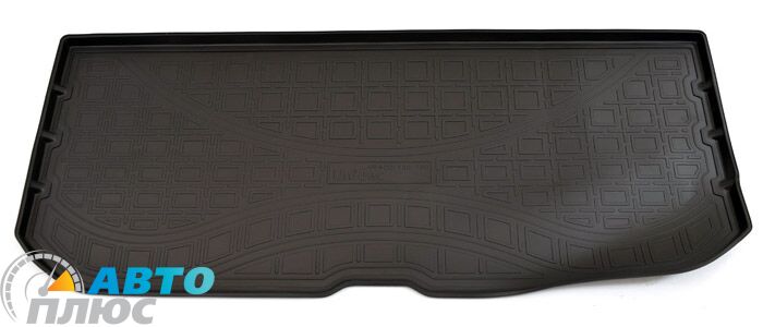 Полиуретановый коврик в багажник Honda Pilot 2015- короткий (NorPlast)