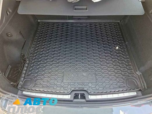 Автомобильный коврик в багажник Volvo XC60 2017- (AVTO-Gumm)
