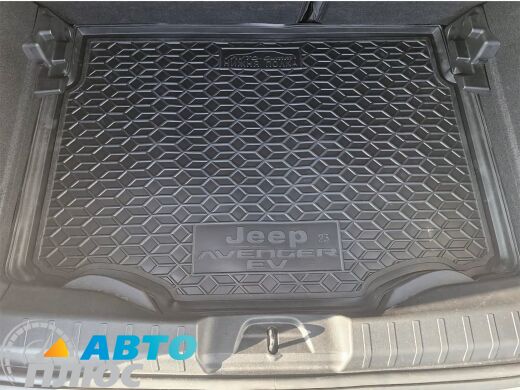 Автомобильный коврик в багажник Jeep Avenger EV 2023- нижняя полка (AVTO-Gumm)