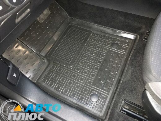 Водительский коврик в салон Ford Focus 4 2019- (Avto-Gumm)