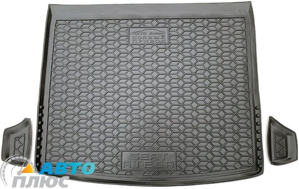 Автомобильный коврик в багажник Seat Ateca 2016- 4wd (Avto-Gumm)