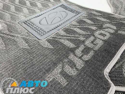 Композитные коврики в салон Hyundai Tucson 2004- (V) серые AVTO-Tex