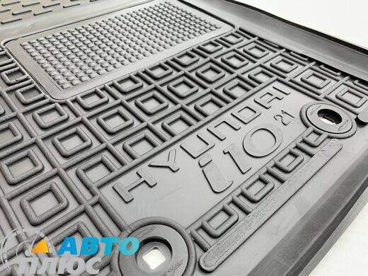Водительский коврик в салон Hyundai i10 2021- (AVTO-Gumm)