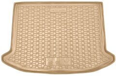 Автомобильный коврик в багажник Zeekr X 2022- бежевый (AVTO-Gumm)