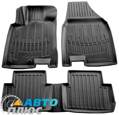 3D Килимки в салон автомобіля Nissan Qashqai +2 2008-2014 (Stingray)