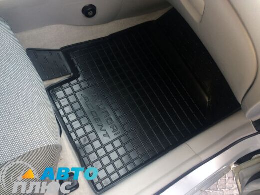 Передние коврики в автомобиль Hyundai Accent 2006-2010 (Avto-Gumm)