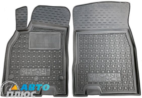 Передние коврики в автомобиль Renault Fluence 09-/Megane 3 Universal 09- (Avto-Gumm)