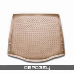 Полиуретановый коврик в багажник BMW 3 (E90) 2005- Sedan бежевый (NorPlast)