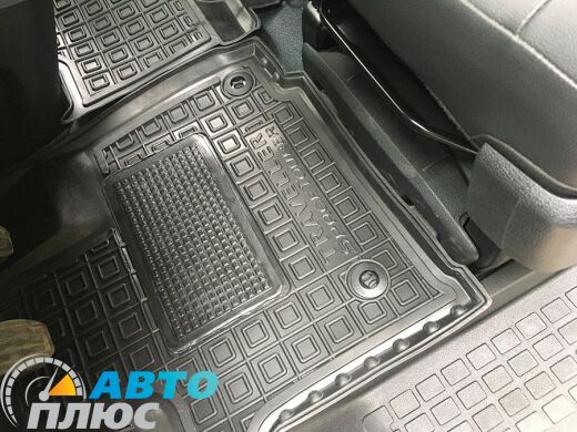 Автомобильные коврики в салон Peugeot Expert/Traveller 2017- (1+2) передние (Avto-Gumm)