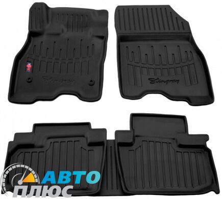3D Коврики в салон автомобиля Nissan Leaf 2010-2017 (Stingray)