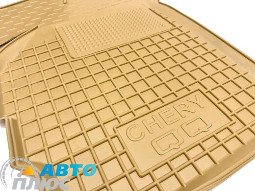 Автомобильные коврики в салон Chery QQ (S11) 2003- бежевые (AVTO-Gumm)
