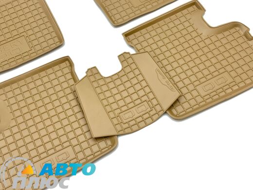 Автомобильные коврики в салон Chery QQ (S11) 2003- бежевые (AVTO-Gumm)