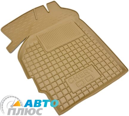 Автомобильные коврики в салон Chery QQ (S11) 2003- бежевые (AVTO-Gumm)