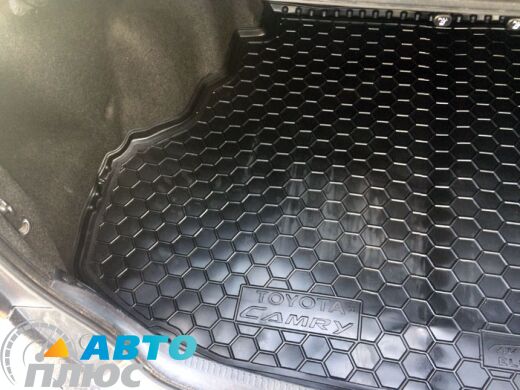 Автомобильный коврик в багажник Toyota Camry 50 2011- (Prestige/Premium) (Avto-Gumm)