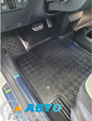 Передние коврики в автомобиль Kia EV6 2021- (AVTO-Gumm)