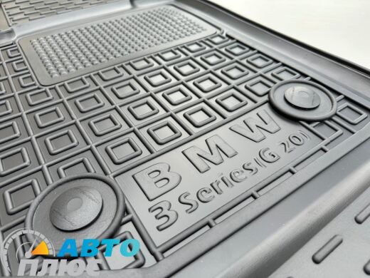 Водительский коврик в салон BMW 3 (G20) 2019- (AVTO-Gumm)