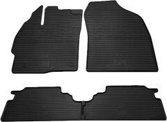 Резиновые коврики в салон Toyota Prius 2012-2015 Universal (Stingray)