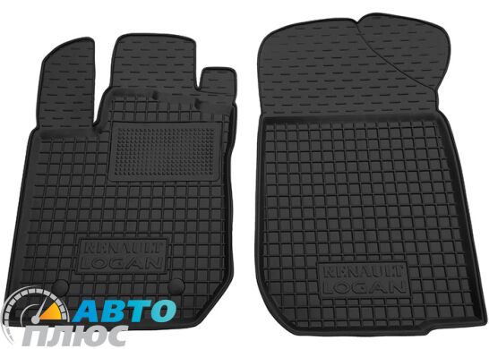 Передние коврики в автомобиль Renault Logan 2013- (Avto-Gumm)