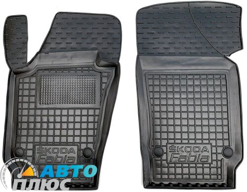 Передние коврики в автомобиль Skoda Fabia 3 2015- (Avto-Gumm)