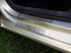 Накладки на пороги автомобиля Volkswagen Polo 2009- SD/HB (Standart)