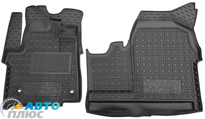 Автомобильные коврики в салон Citroen Jumpy 3 24-/Vivaro C 24-/Expert 3 24- (1+2) груз. (AVTO-Gumm)