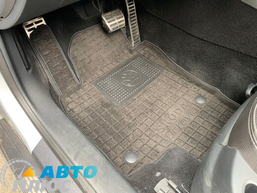 Гибридные коврики в салон Skoda Octavia A5 2004- (AVTO-Gumm)