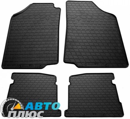 Резиновые коврики в салон Chery Amulet 03-/Seat Toledo 91- (Stingray)