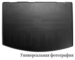 Резиновый коврик в багажник Subaru Forester 5 2018- с сабвуфером (Stingray)