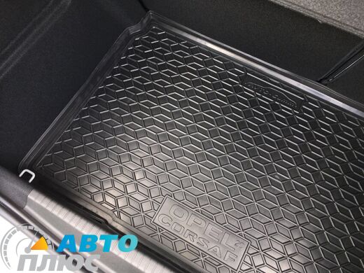 Автомобильный коврик в багажник Opel Corsa F 2020- (Avto-Gumm)