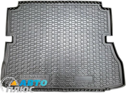 Автомобильный коврик в багажник Renault Grand Scenic 3 2009- 7 мест (AVTO-Gumm)